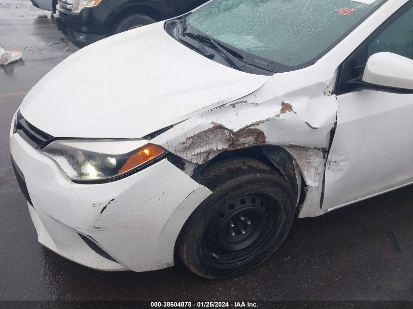 2014 TOYOTA COROLLA L/LE/LE PLS/PRM/S/S PLS - 5YFBURHE5EP118866
