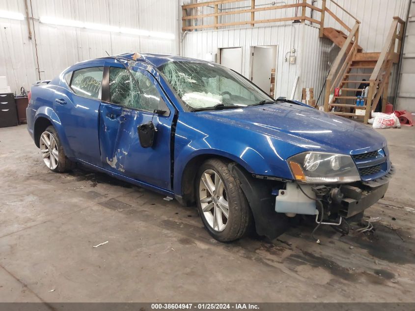 2013 DODGE AVENGER SXT - 1C3CDZCB7DN548531