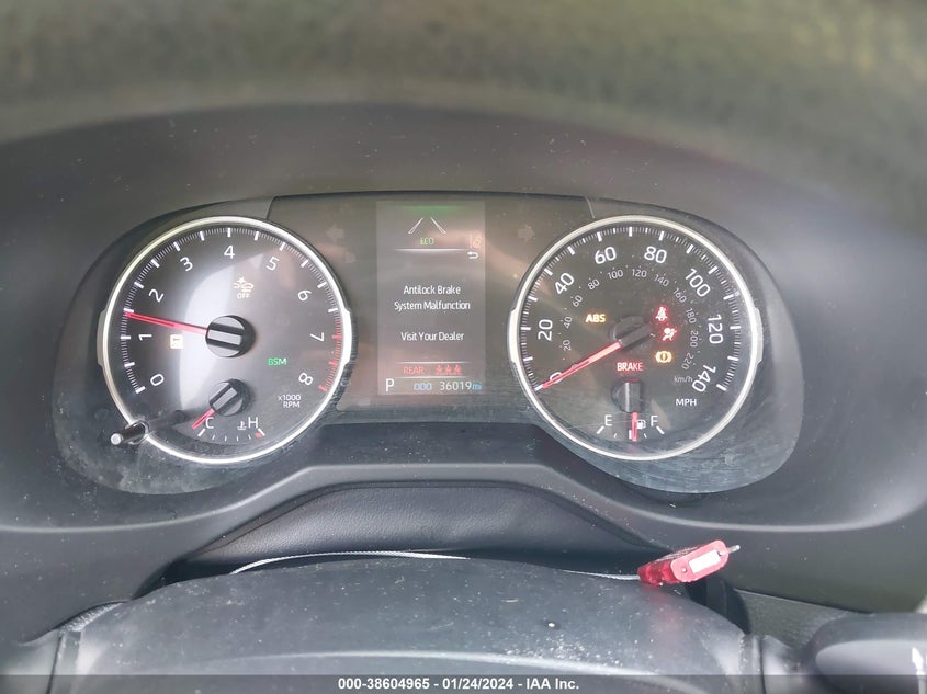 VIN 2T3W1RFV8KC004005 2019 TOYOTA RAV4 XLE