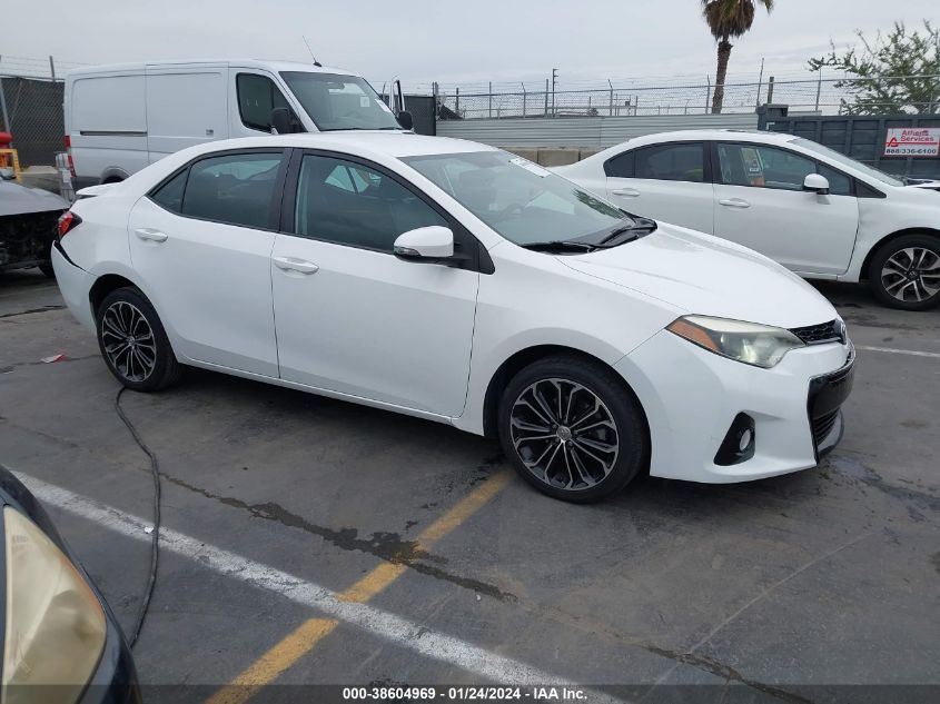 2015 TOYOTA COROLLA S PLUS - 5YFBURHE2FP256950