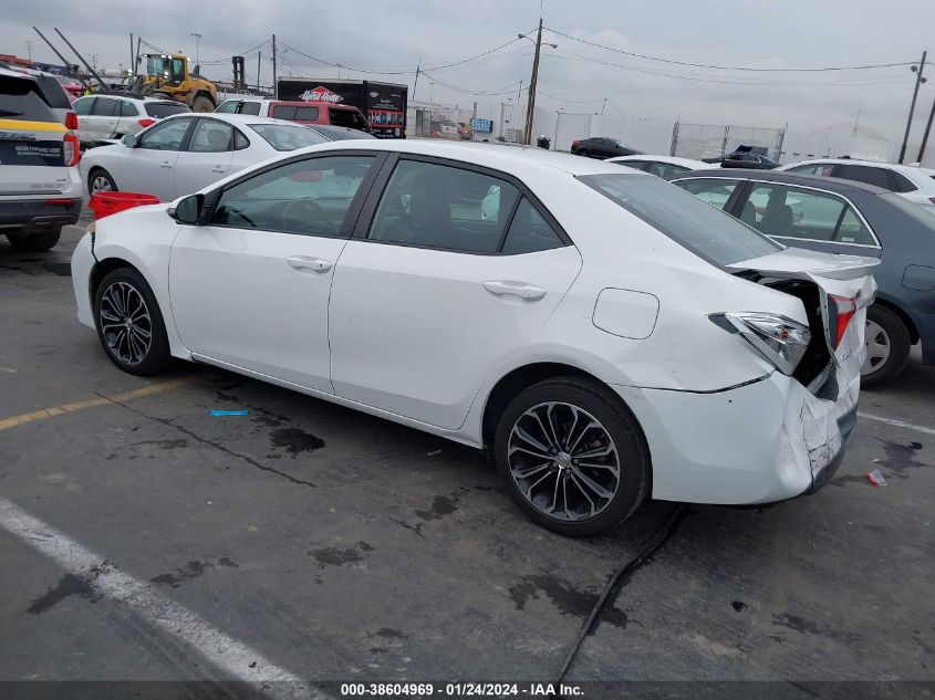 2015 TOYOTA COROLLA S PLUS - 5YFBURHE2FP256950