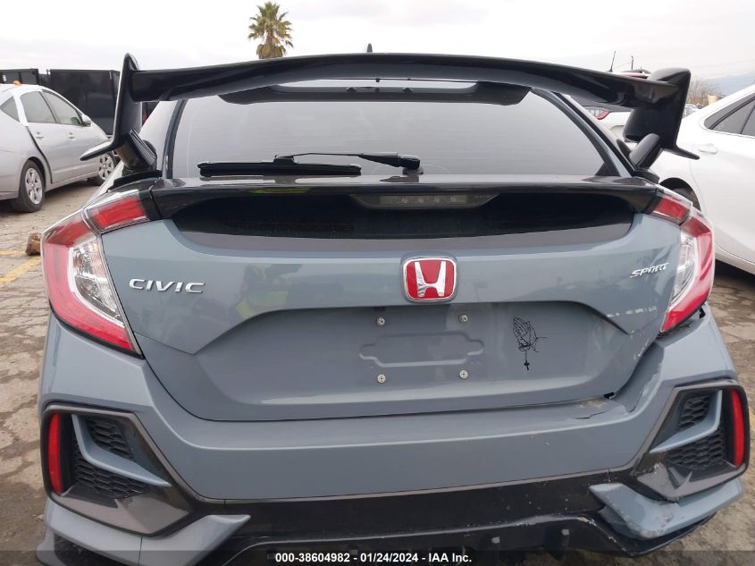 2021 HONDA CIVIC SPORT - SHHFK7H44MU421326