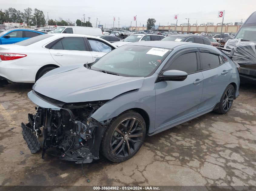 2021 HONDA CIVIC SPORT - SHHFK7H44MU421326
