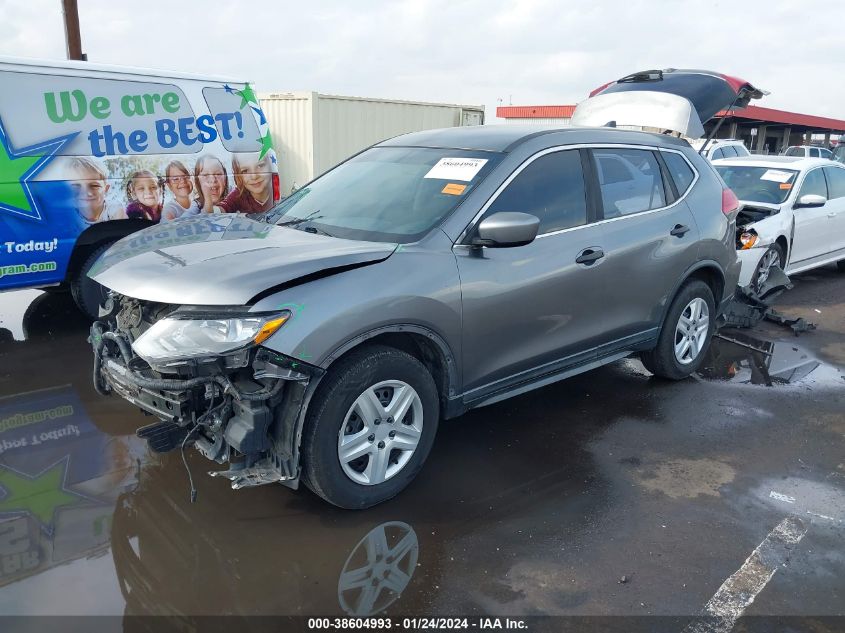 VIN KNMAT2MT6HP552858 2017 NISSAN ROGUE S