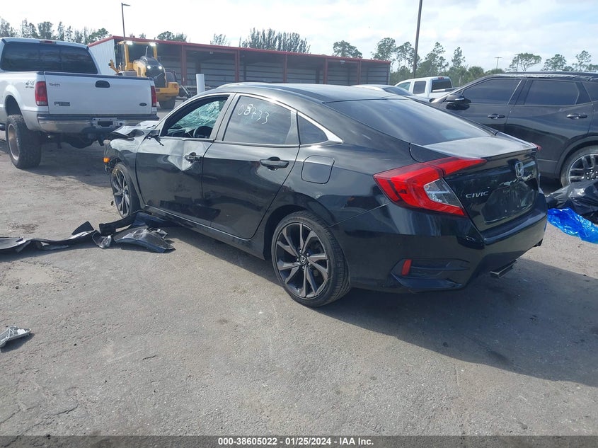 VIN 2HGFC2F81LH508733 2020 HONDA CIVIC SPORT