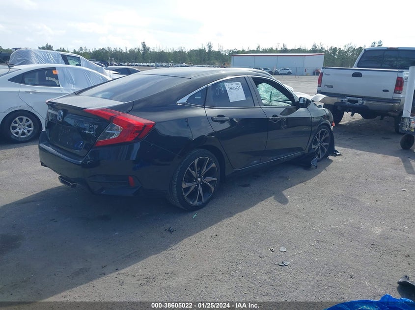 VIN 2HGFC2F81LH508733 2020 HONDA CIVIC SPORT