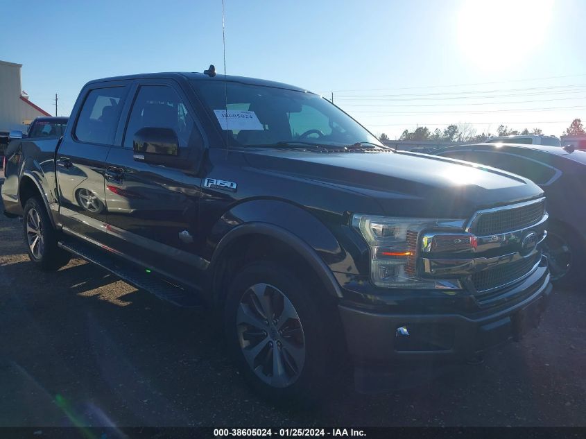 2018 FORD F-150 KING RANCH - 1FTEW1E55JKF34471