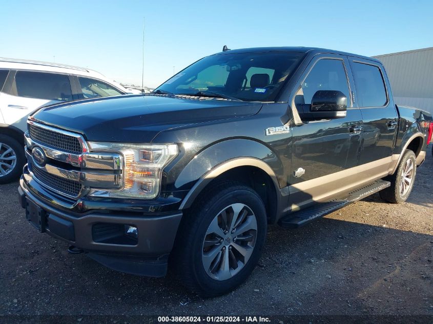 2018 FORD F-150 KING RANCH - 1FTEW1E55JKF34471