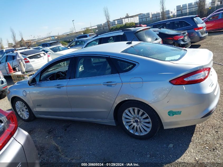 2015 FORD FUSION ENERGI SE LUXURY - 3FA6P0PU5FR284254