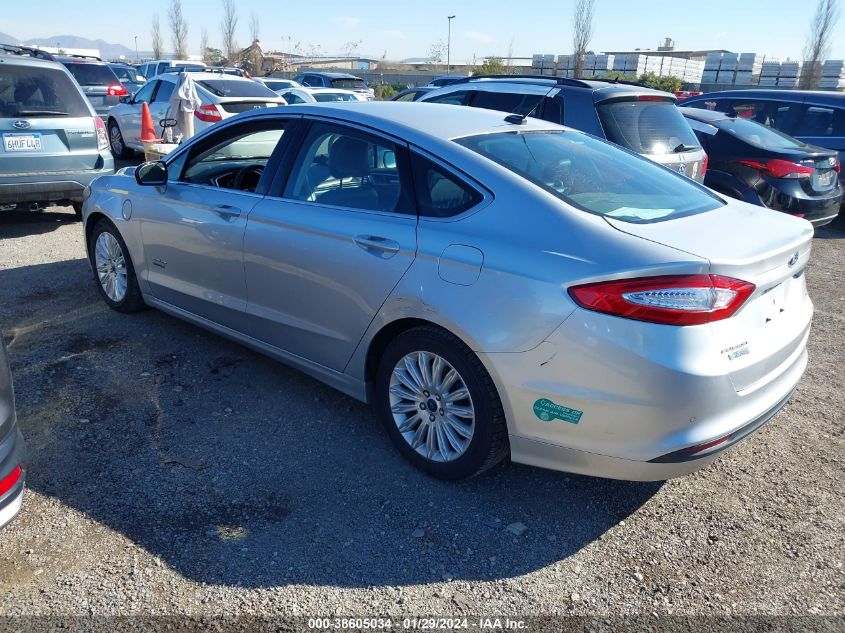 2015 FORD FUSION ENERGI SE LUXURY - 3FA6P0PU5FR284254