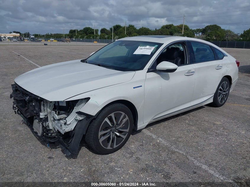 VIN 1HGCV3F9XKA004707 2019 HONDA ACCORD HYBRID TOURING