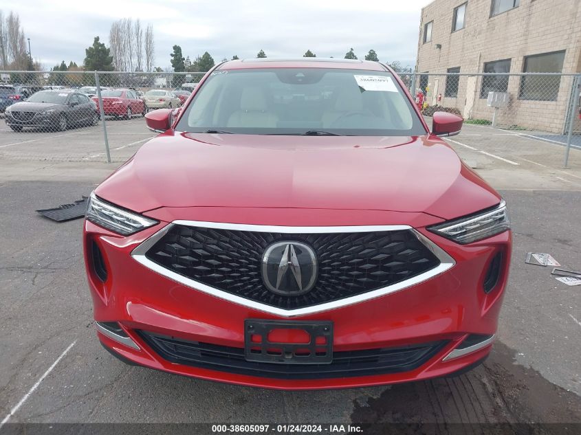 2022 ACURA MDX BASE (A10) - 5J8YE1H3XNL039128
