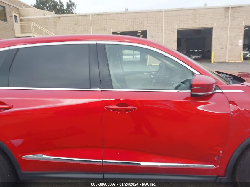 2022 ACURA MDX BASE (A10) - 5J8YE1H3XNL039128