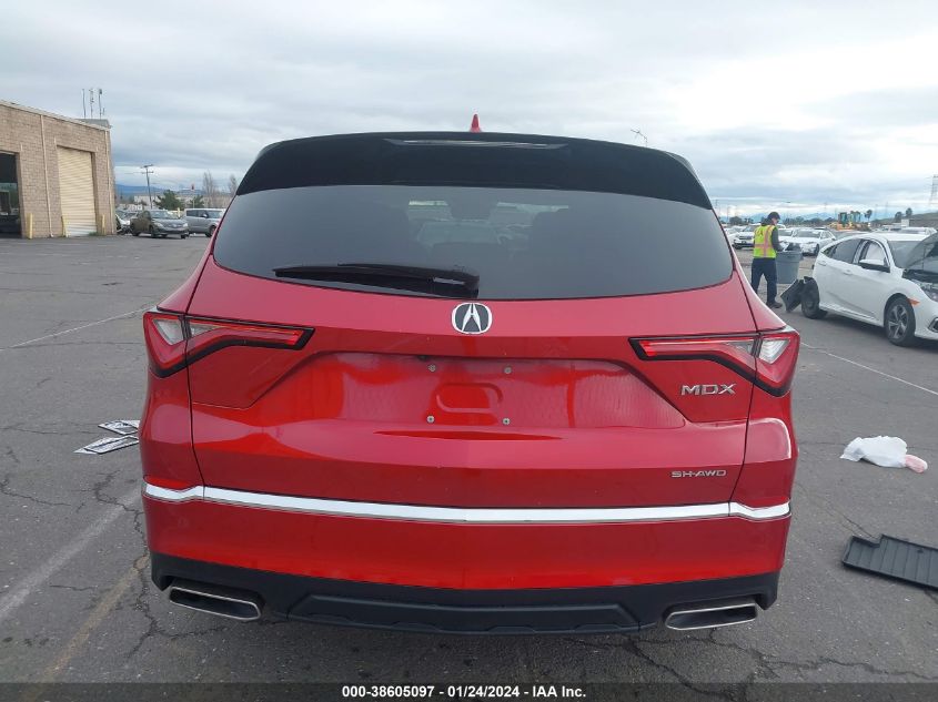 2022 ACURA MDX BASE (A10) - 5J8YE1H3XNL039128