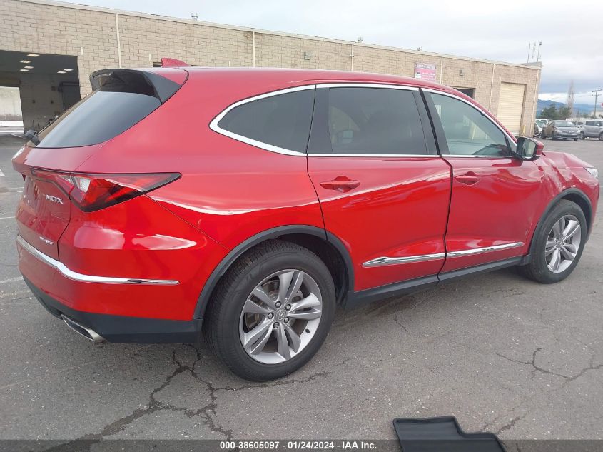 2022 ACURA MDX BASE (A10) - 5J8YE1H3XNL039128