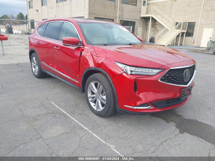 2022 ACURA MDX BASE (A10) - 5J8YE1H3XNL039128