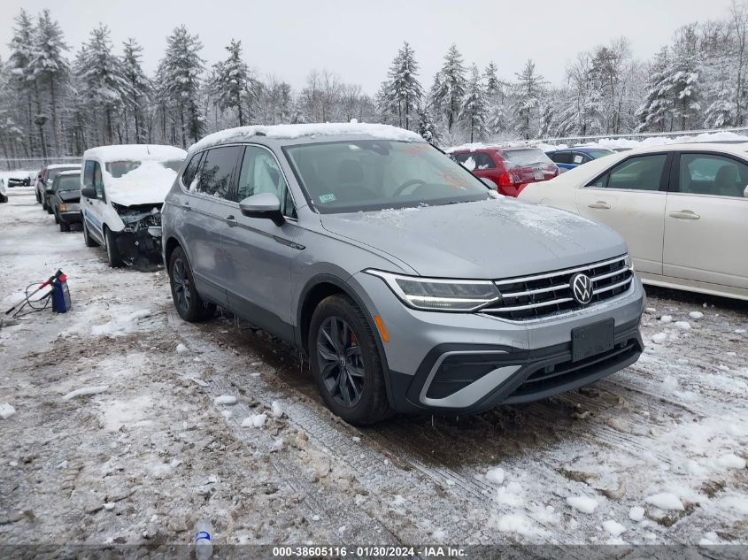 2022 VOLKSWAGEN TIGUAN SE - 3VV2B7AX6NM168013