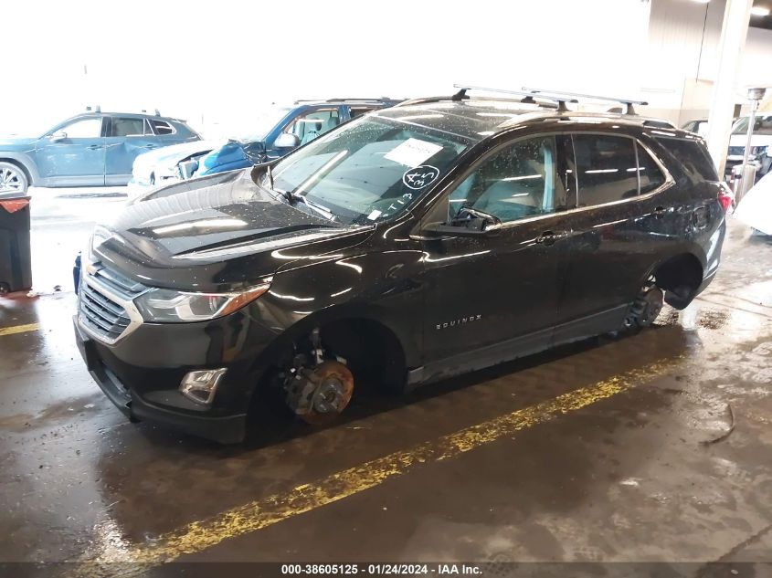 2018 CHEVROLET EQUINOX LT - 3GNAXTEX0JL135546