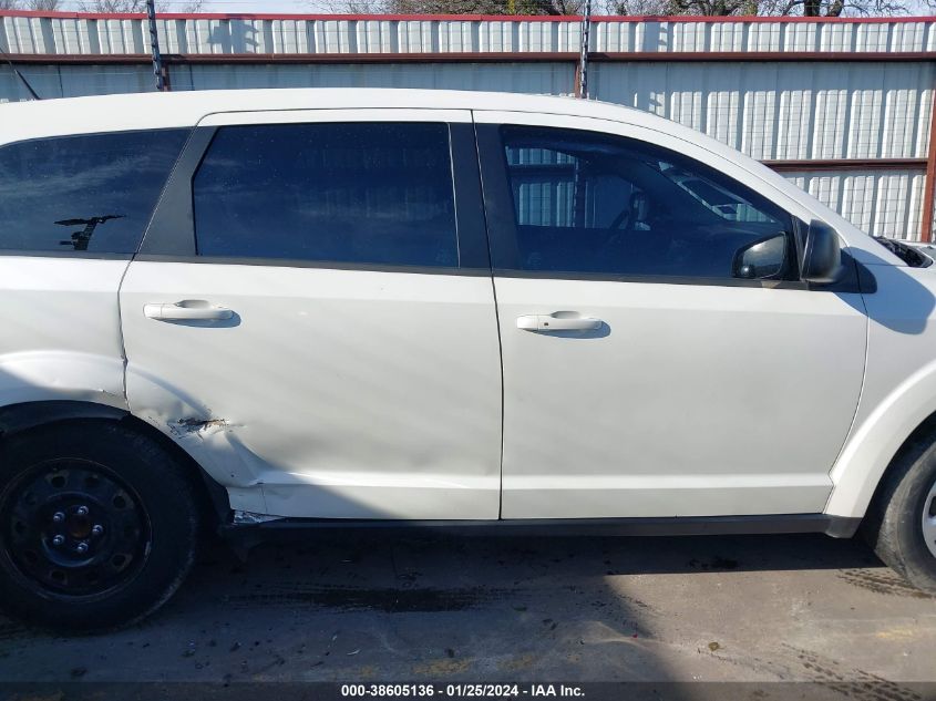 2014 DODGE JOURNEY SE - 3C4PDCAB5ET156873