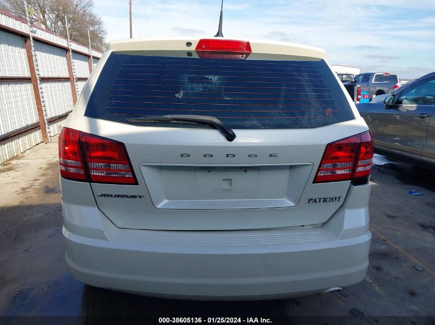 2014 DODGE JOURNEY SE - 3C4PDCAB5ET156873