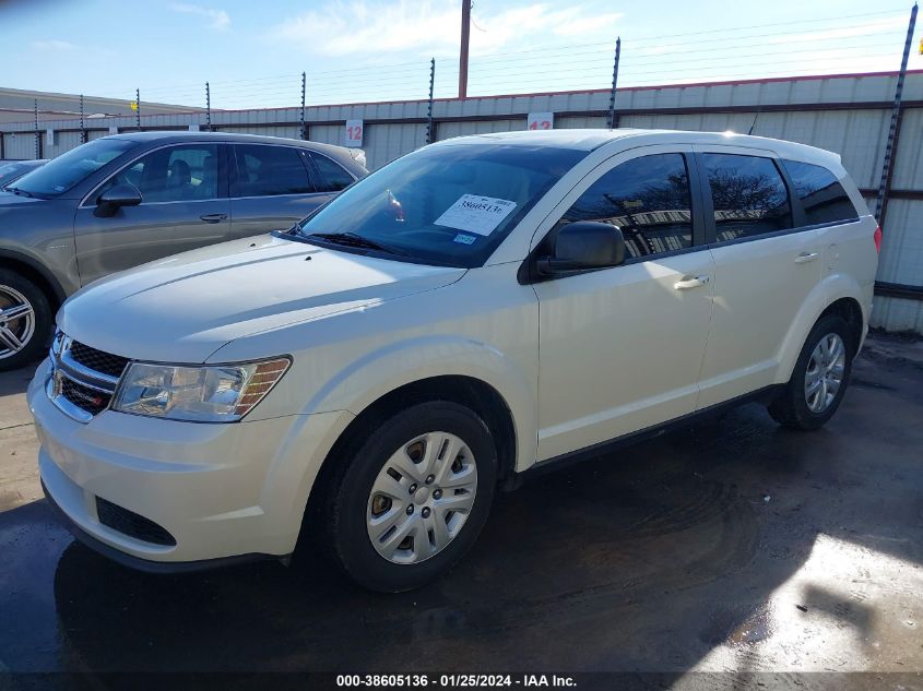 2014 DODGE JOURNEY SE - 3C4PDCAB5ET156873