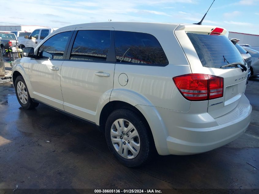 2014 DODGE JOURNEY SE - 3C4PDCAB5ET156873