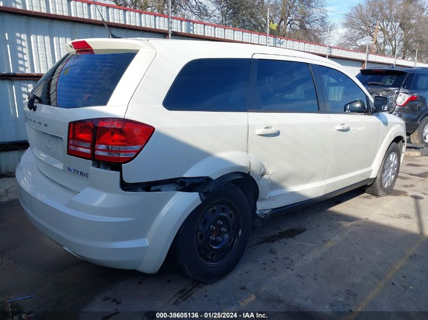 2014 DODGE JOURNEY SE - 3C4PDCAB5ET156873