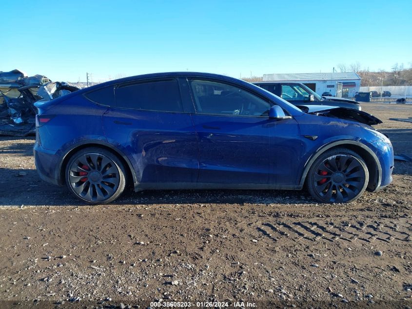 2023 TESLA MODEL Y - 7SAYGDEE4PA093465