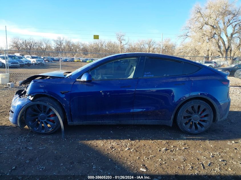 2023 TESLA MODEL Y - 7SAYGDEE4PA093465