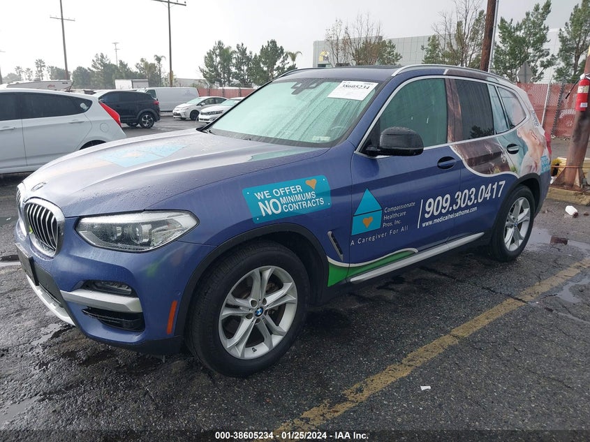 VIN 5UXTY3C05L9C81216 2020 BMW X3 SDRIVE30I