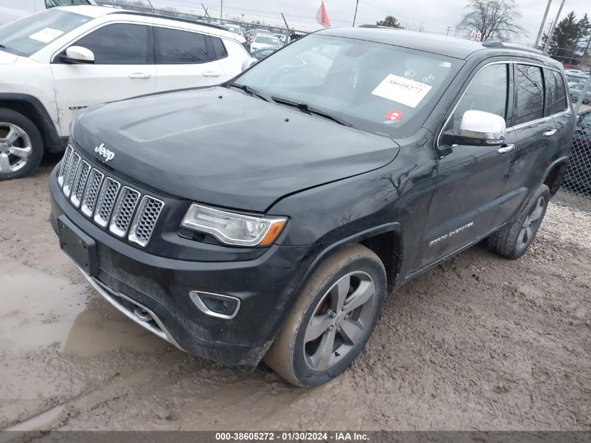 2014 JEEP GRAND CHEROKEE OVERLAND - 1C4RJFCG6EC528695