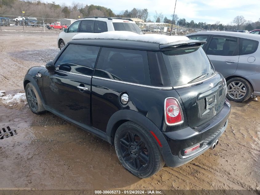 2013 MINI HARDTOP COOPER S - WMWSV3C52DT478473
