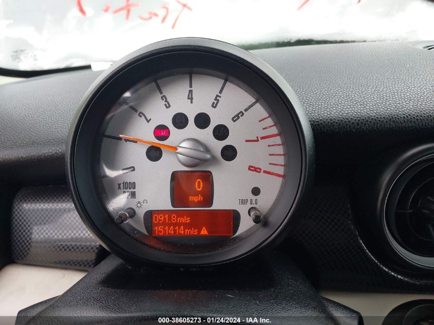 2013 MINI HARDTOP COOPER S - WMWSV3C52DT478473