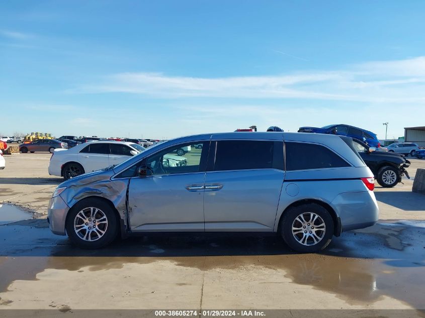2013 HONDA ODYSSEY EX-L - 5FNRL5H65DB076924