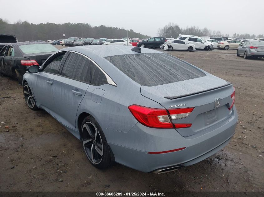 2022 HONDA ACCORD SPORT SE - 1HGCV1F45NA074225