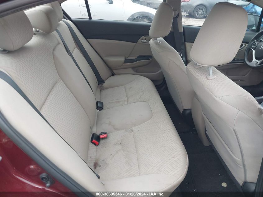 2015 HONDA CIVIC LX - 2HGFB2F57FH545329