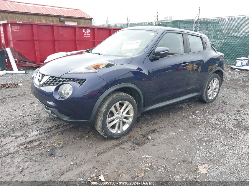 VIN JN8AF5MV6HT751124 2017 NISSAN JUKE S