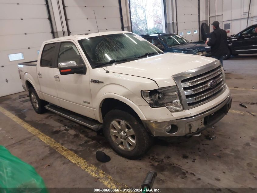 2014 FORD F-150 LARIAT - 1FTFW1ET8EFB31862