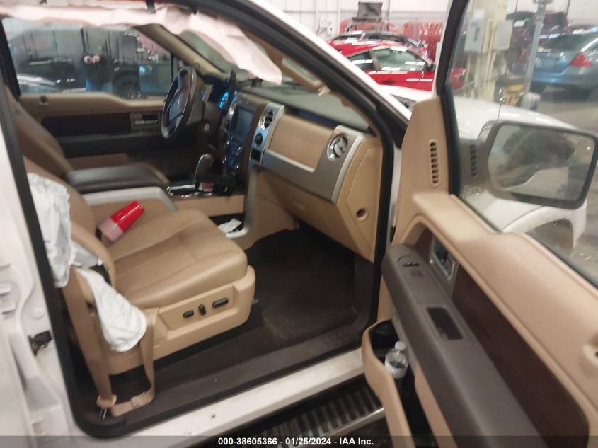 2014 FORD F-150 LARIAT - 1FTFW1ET8EFB31862