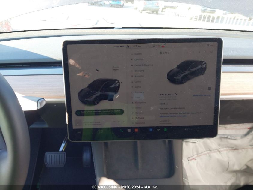 2023 TESLA MODEL Y AWD/LONG RANGE DUAL MOTOR ALL-WHEEL DRIVE - 7SAYGDEE9PF929533