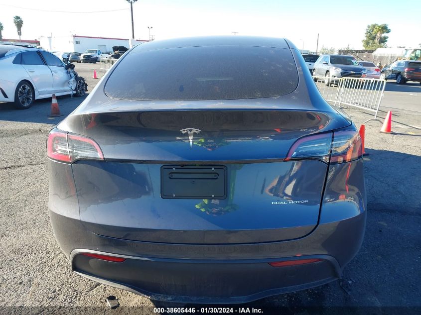 2023 TESLA MODEL Y AWD/LONG RANGE DUAL MOTOR ALL-WHEEL DRIVE - 7SAYGDEE9PF929533