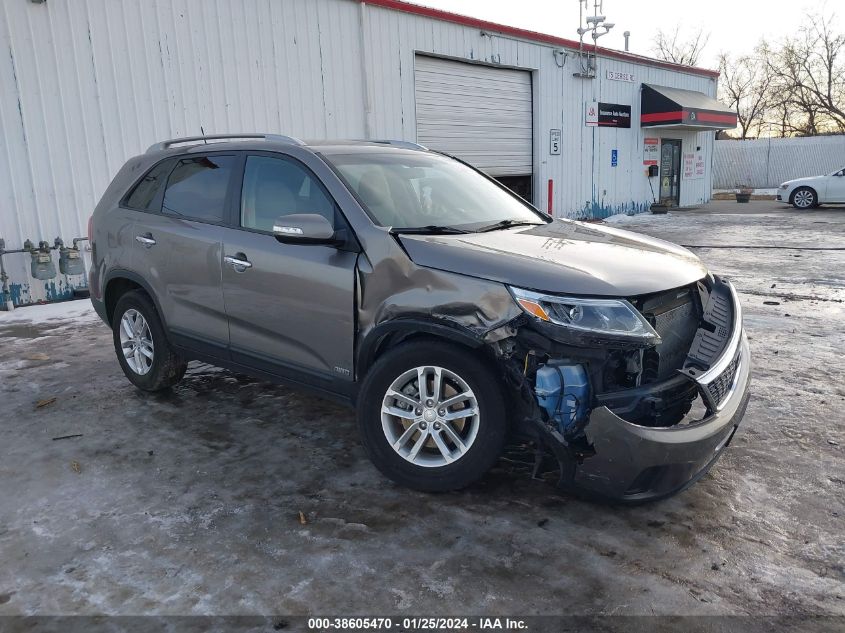 2014 KIA SORENTO LX V6 - 5XYKTDA72EG479963