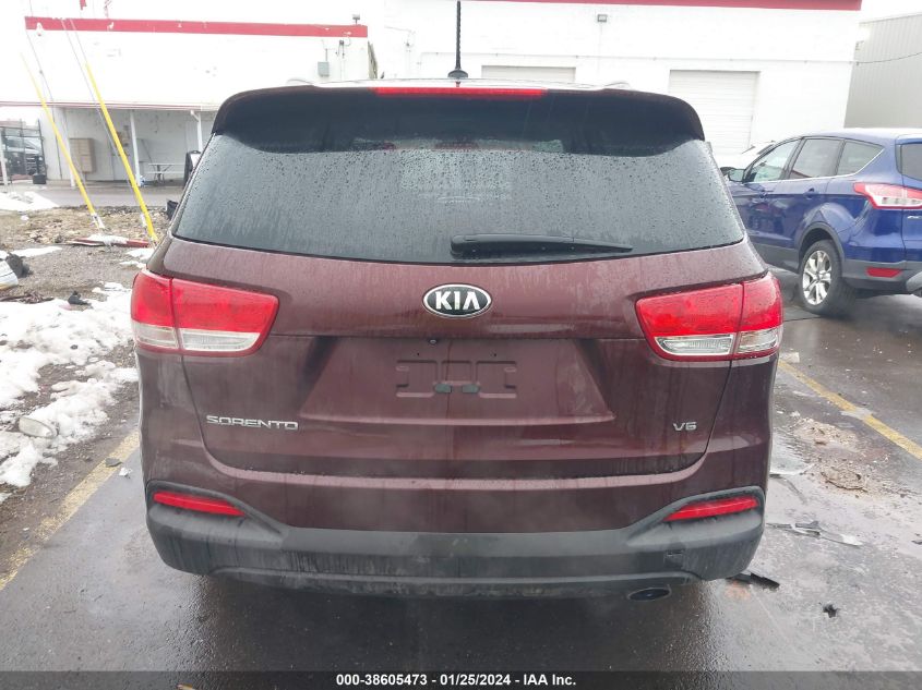 2016 KIA SORENTO LX/L - 5XYPGDA54GG126443