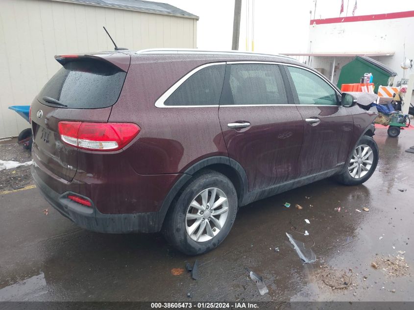 2016 KIA SORENTO LX/L - 5XYPGDA54GG126443