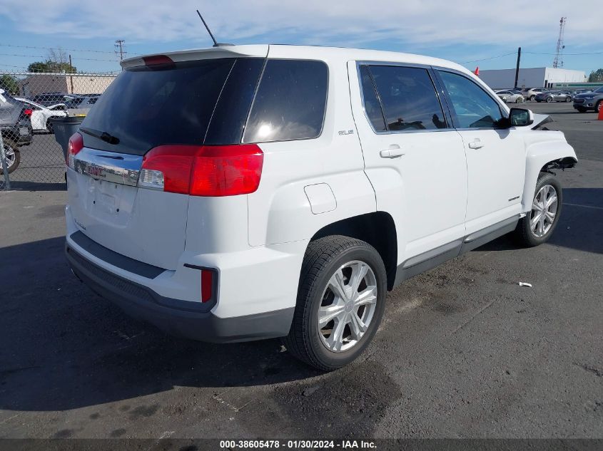 2017 GMC TERRAIN SLE-1 - 2GKALMEK6H6338331