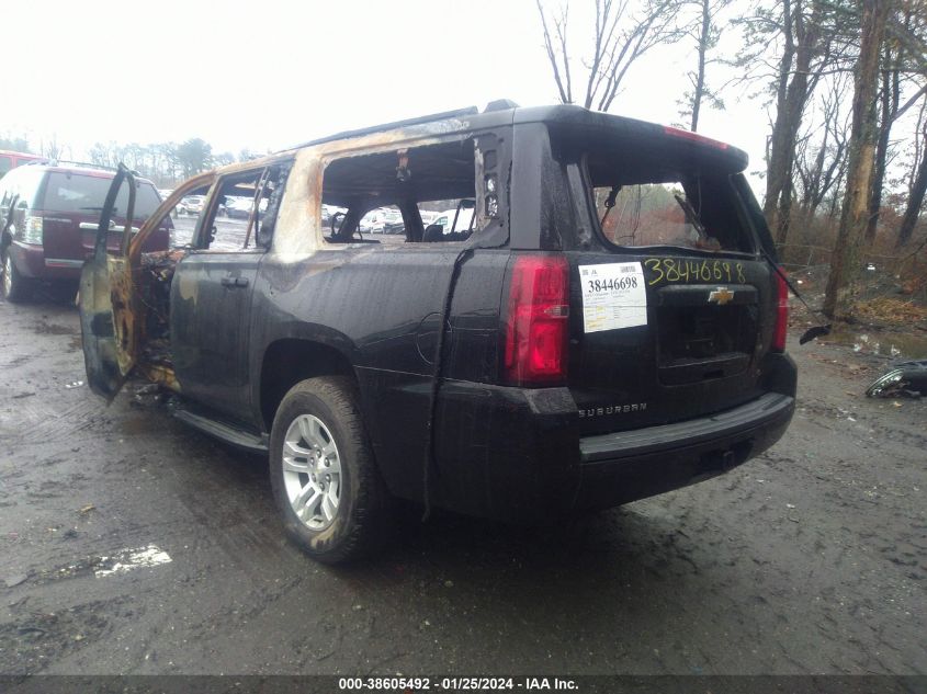 2017 CHEVROLET SUBURBAN LT - 1GNSKHKC7HR289398