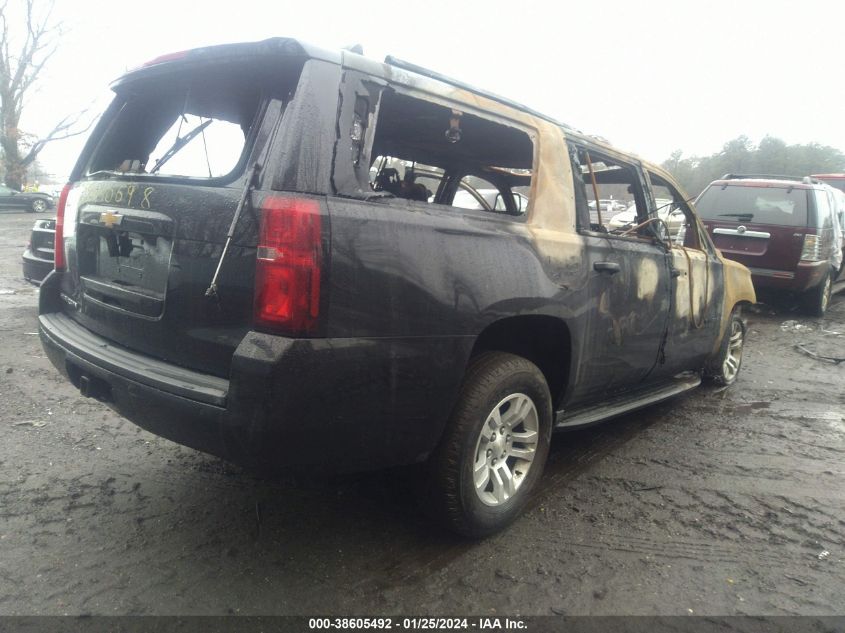 2017 CHEVROLET SUBURBAN LT - 1GNSKHKC7HR289398