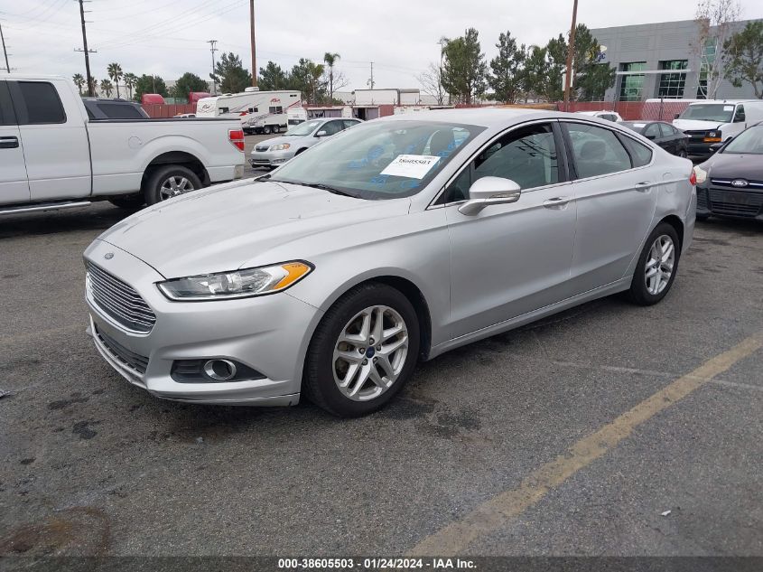 2016 FORD FUSION SE - 3FA6P0HDXGR158830