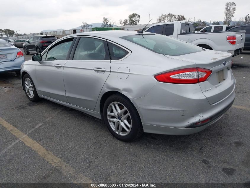 2016 FORD FUSION SE - 3FA6P0HDXGR158830