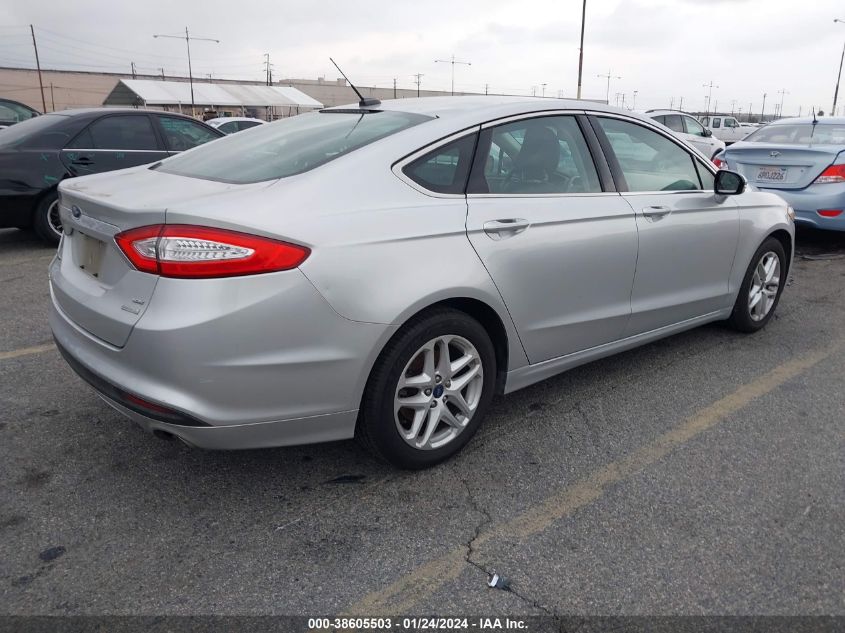 2016 FORD FUSION SE - 3FA6P0HDXGR158830